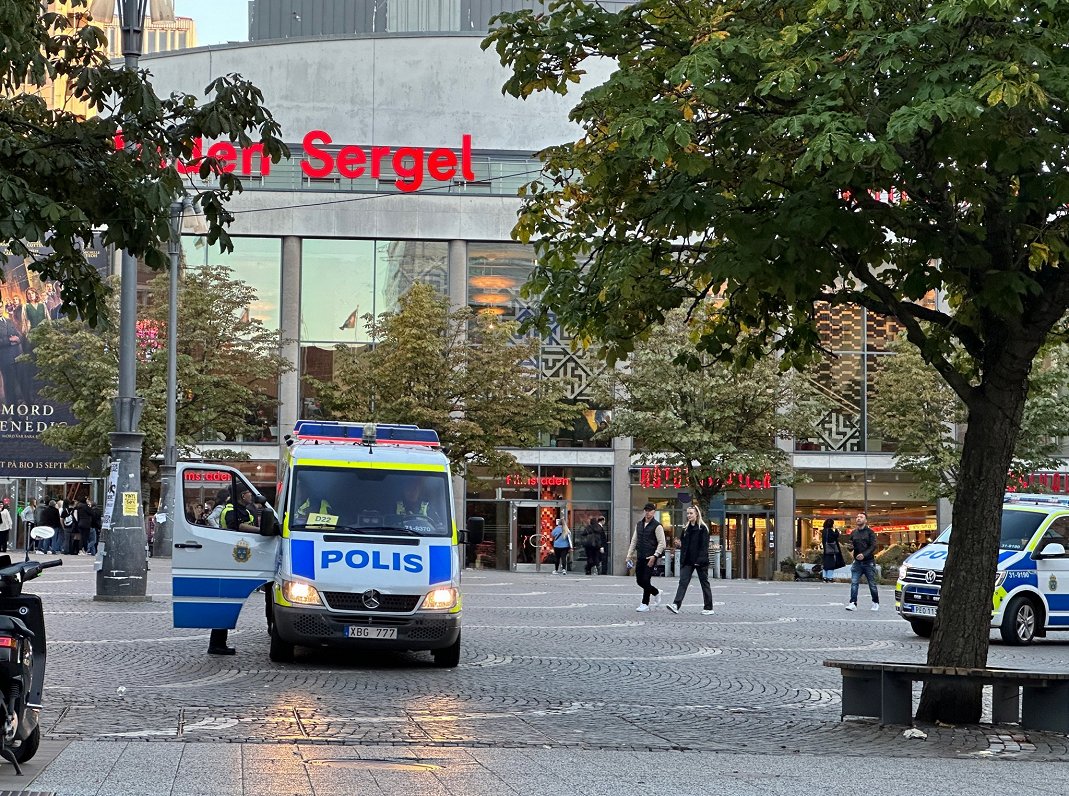 Policija Stokholmā, 29.09.2023