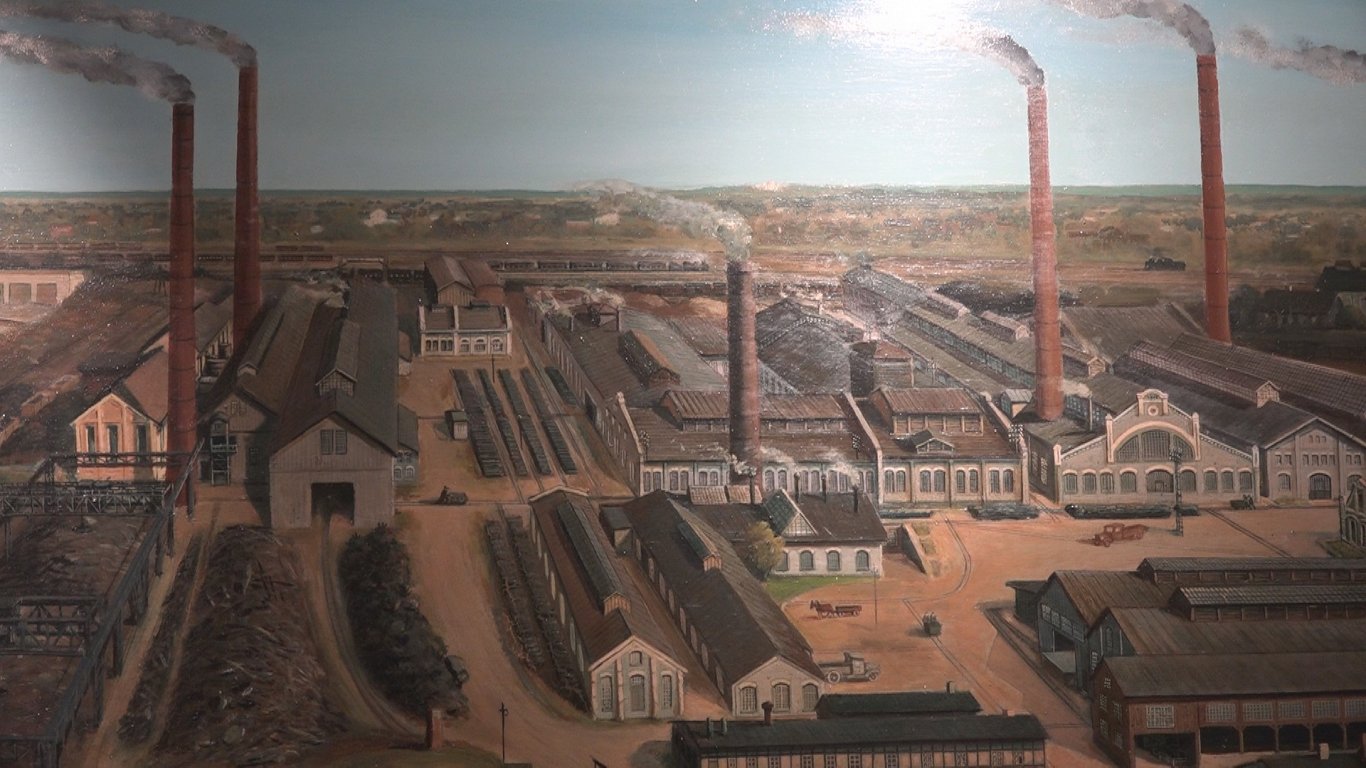 Bijušajai rūpnīcai &quot;Liepājas Metalurgs&quot; veltīta ekspozīcija Liepājā