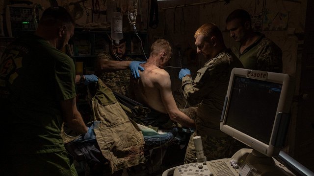 Aizvadītajā diennaktī Ukrainas frontē vismaz 20 militāras sadursmes
