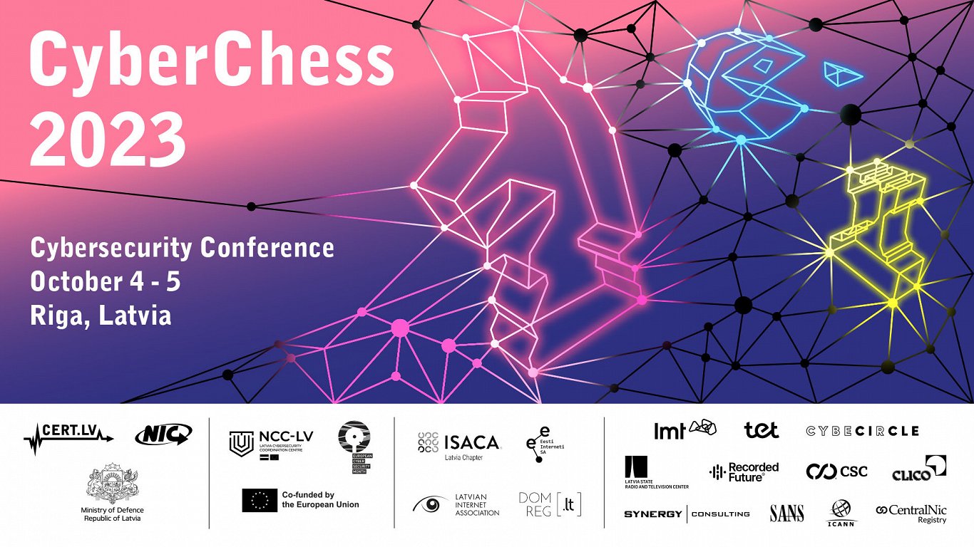 Rīgā notikušā kiberdrošības konference CyberChess 2023 / Raksts