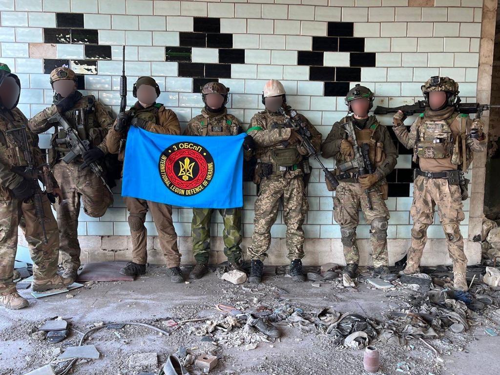 Brīvprātīgo karavīru vienība, kuras rindās cīnījās Ukrainā kritušais latviešu brīvprātīgais