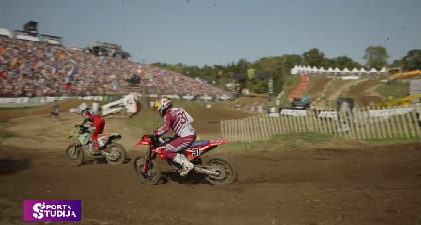 Det latviske laget i Frankrike er blant dusinvis av toppland i Motocross of Nations / Artikkel