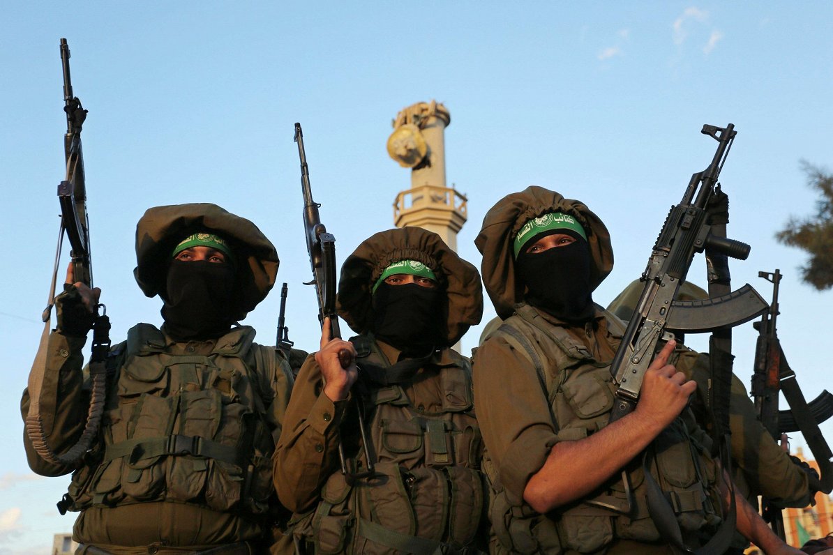 Боевики ХАМАС.