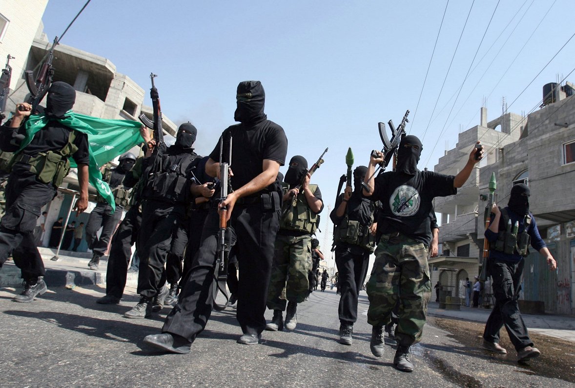 Боевики ХАМАС в 2007 году