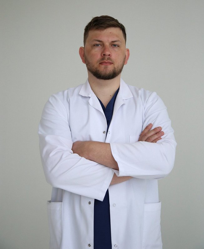 Daugavpils reģionālās slimnīcas galvenā ārsta pienākumu izpildītājs Mihails Romanovs