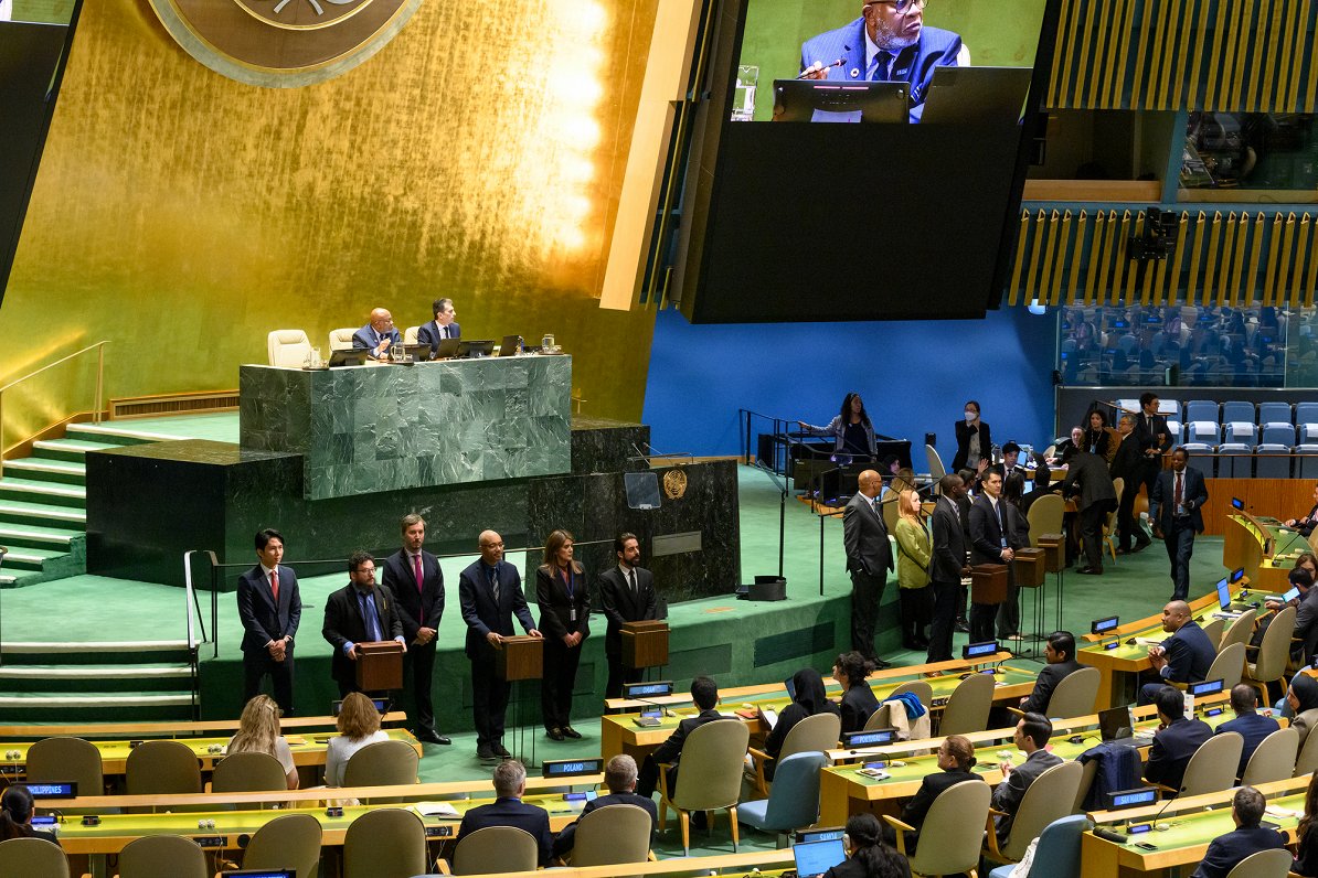 ANO Ģenerālā asamblejas Cilvēktiesību padomes balsojums