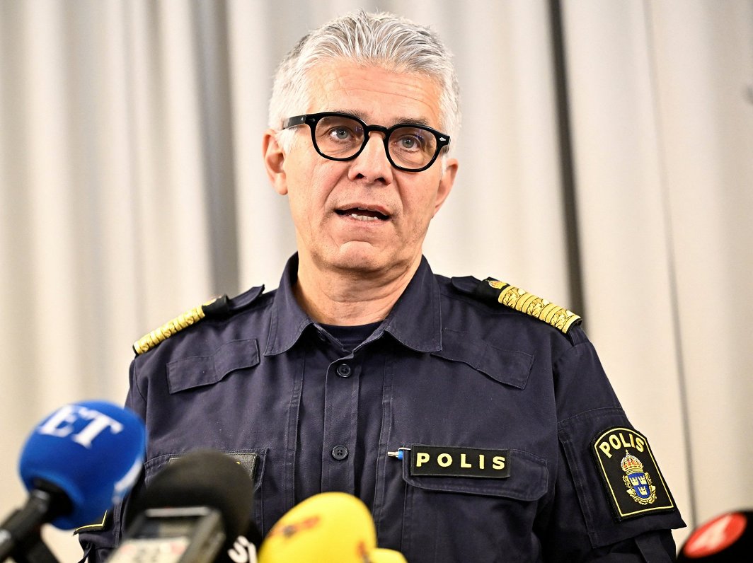 Zviedrijas Valsts policijas komisārs Anderss Tornbergs