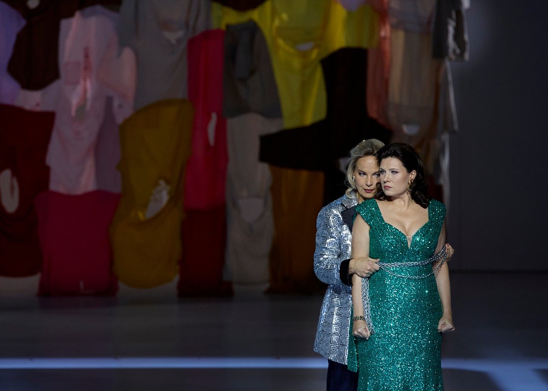 Elīna Garanča un Marina Rebeka operas &quot;Aīda&quot; iestudējumā Berlīnē