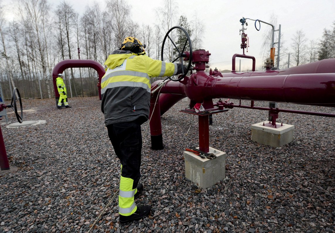 &quot;Balticconnector&quot; cauruļvada infrastruktūra Somijā