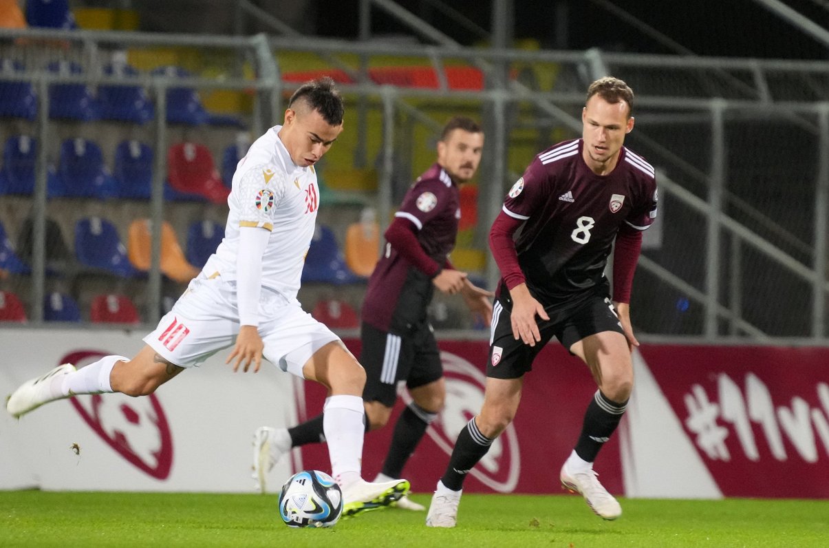 Latvijas un Armēnijas izlašu spēle Eiropas čempionāta kvalifikācijā