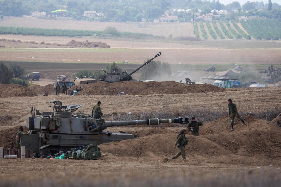 izraēliešu karavīri Izraēlas dienvidos, pie robežas ar Gazas joslu