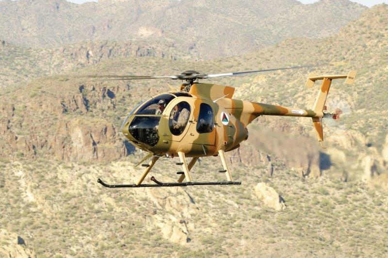 MD 530F helicopter in service with Lebanese Air Force
