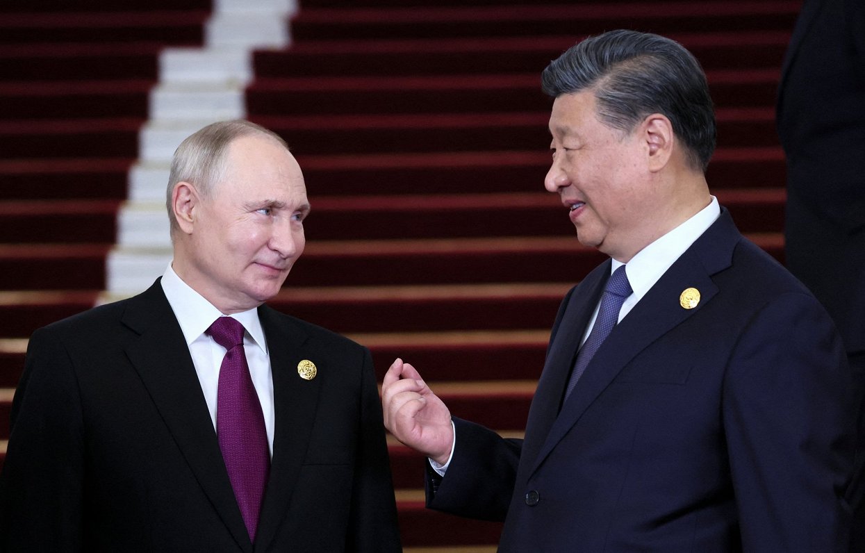 Ķīnas līderis Sji Dzjiņpins ticies ar Krievijas diktatoru Vladimiru Putinu