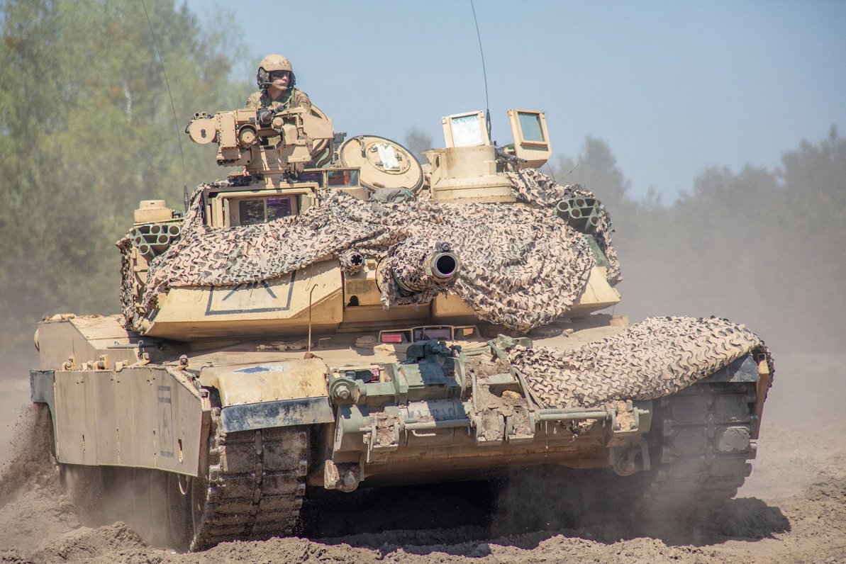 &quot;Abrams&quot; tanks kustībā