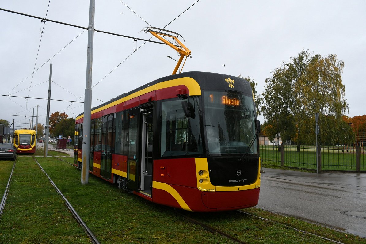 &quot;Daugavpils Lokomotīvju remonta rūpnīca&quot; (DLRR) montētais tramvajs