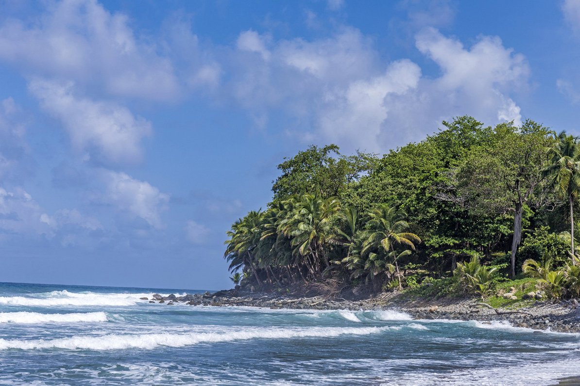 Ilustratīvs attēls: pludmale Karību jūras reģiona valstī Dominikā