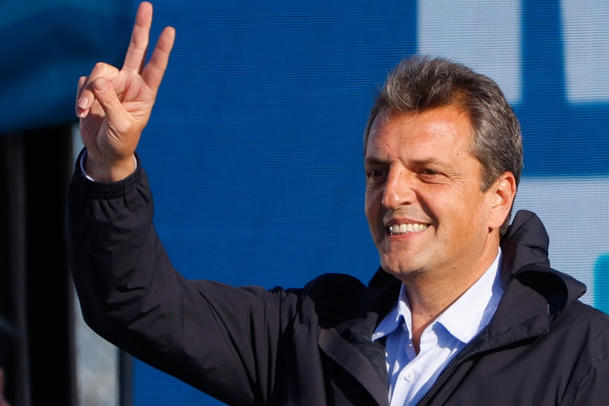 Argentīnas prezidenta amata kandidāts Serhio Massa