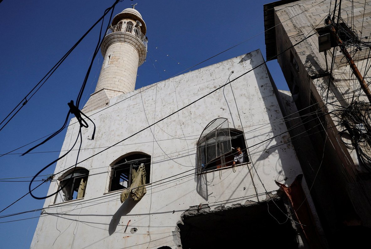 Mošeja, kas cieta Izraēlas triecienā, 2023. gada 22. oktobris