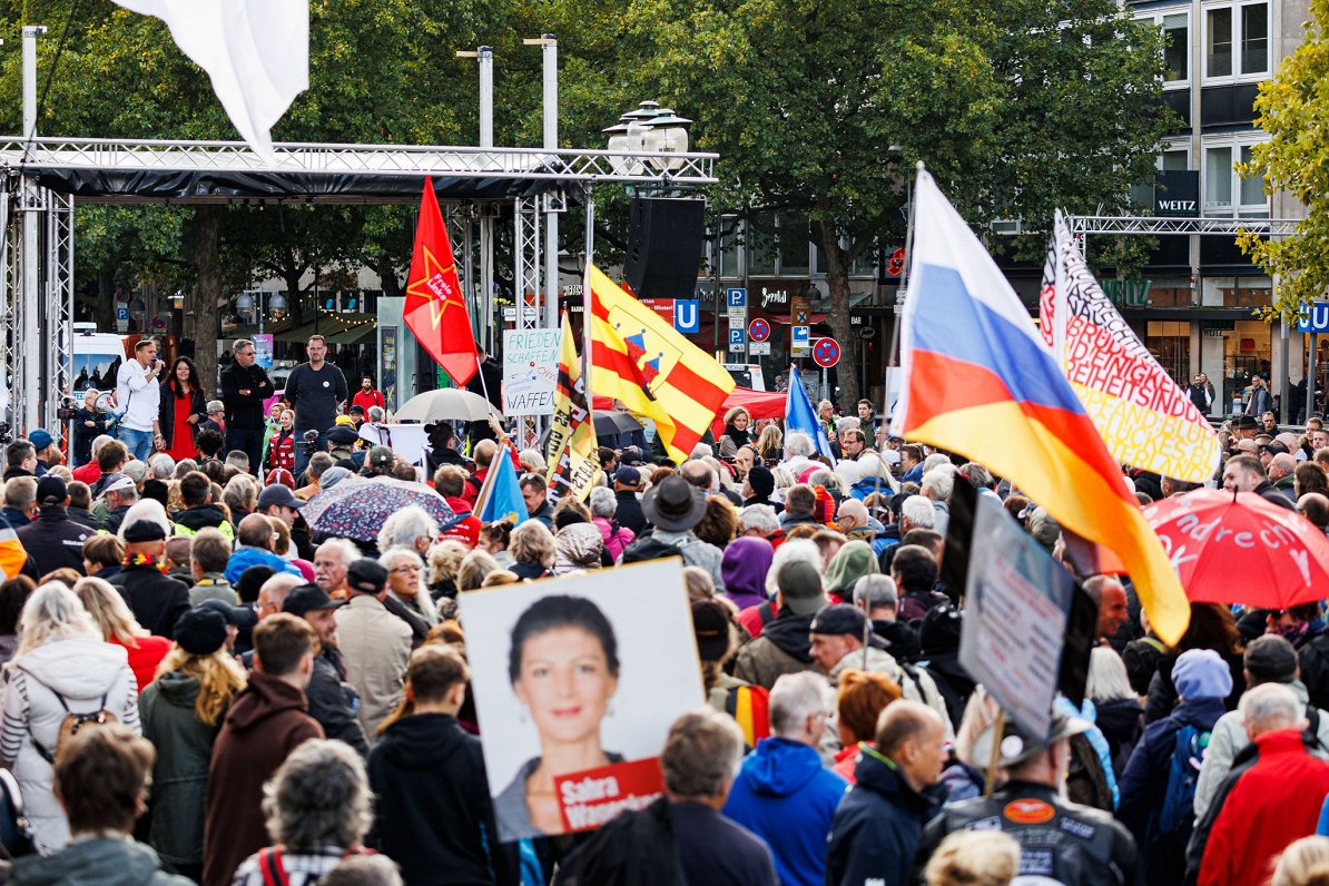 Kreiso aktīvistu mītiņš Hanoverē, 2022. gada oktobris