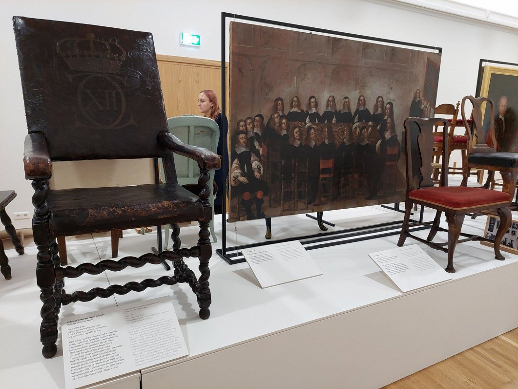 Izstāde &quot;Katram savs krēsls. Krēsli un sēdēšana Rīgā no 13. gadsimta līdz mūsdienām&quot;