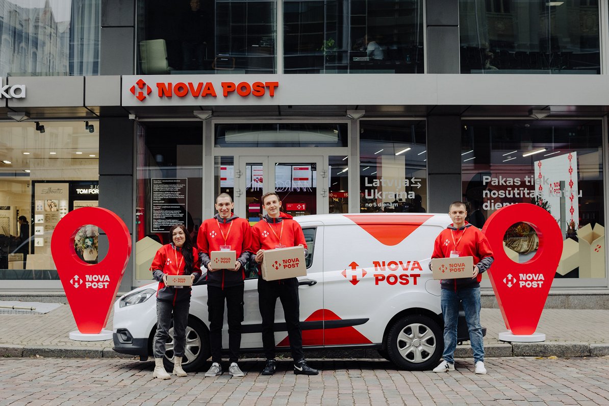 Ukrainas piegādes uzņēmums «Nova Post» atklāj pirmo filiāli Latvijā
