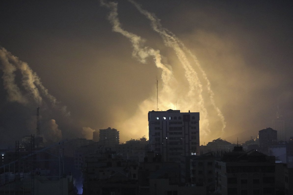 Gazas joslas ziemeļi 28. oktobra rītā