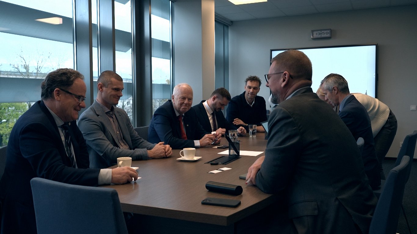 IBU vadības un Latvijas amatpersonu tikšanās