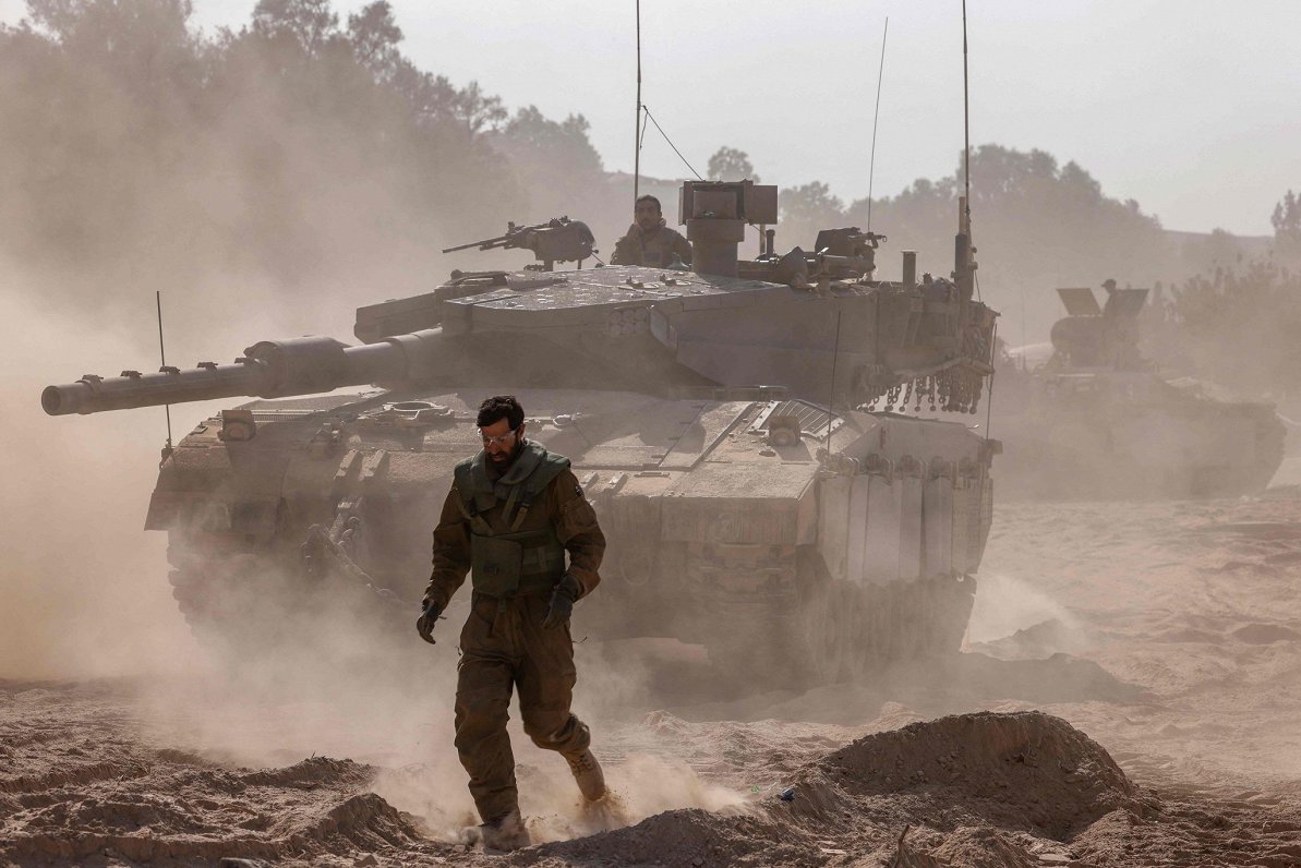 Izraēlas armija Gazā.