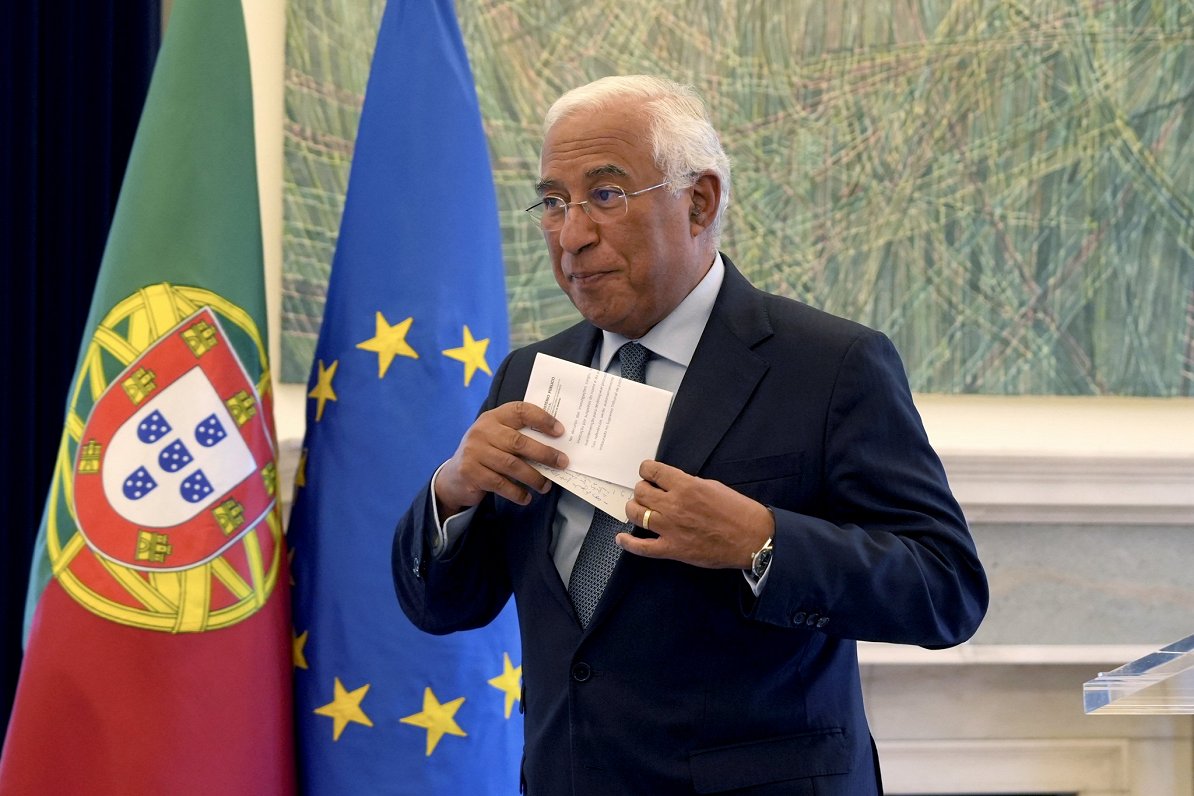 Portugāles premjers Antoniu Košta paziņojis par demisiju