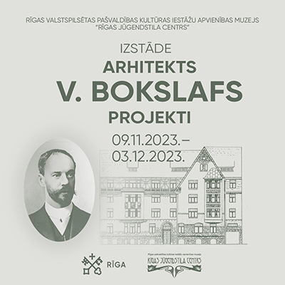 Bockslaff exhibition at Riga Jugendstila Centrs