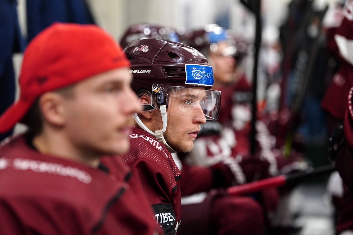 Latvijas un Francijas hokeja izlašu pārbaudes spēle