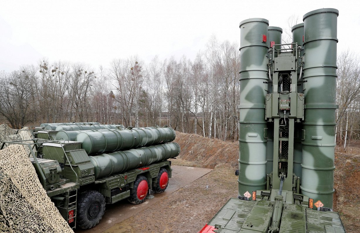 Ракетные системы С-400 в Калининграде в 2021-м.