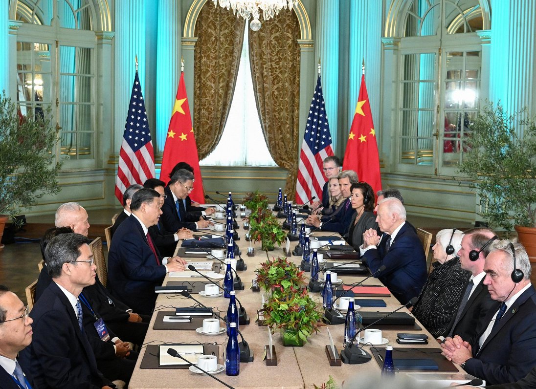 ASV un Ķīnas pārstāvju tikšanās