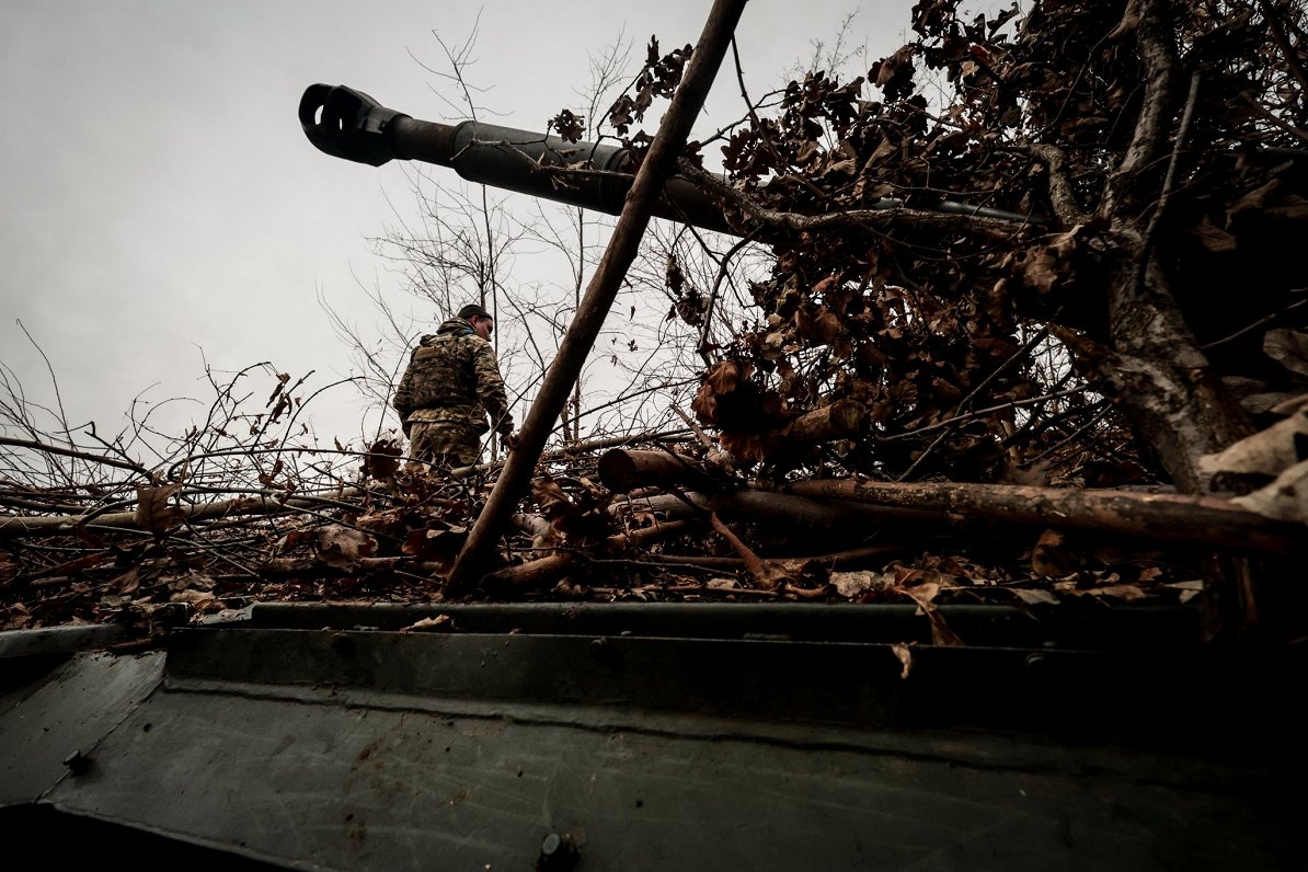 Ukrainas artilērija netālu no Zaporižjas, Ilustratīvs attēls