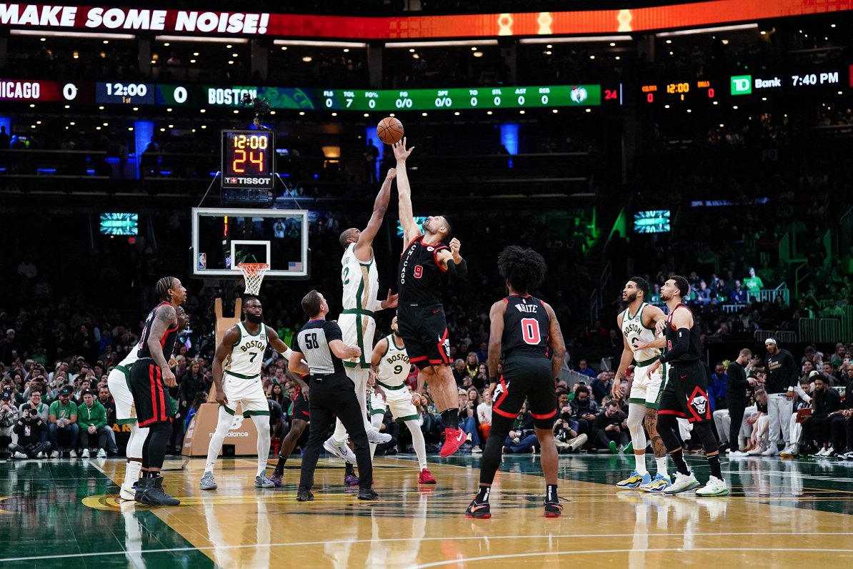 &quot;Celtics&quot; spēle pret &quot;Bulls&quot;.