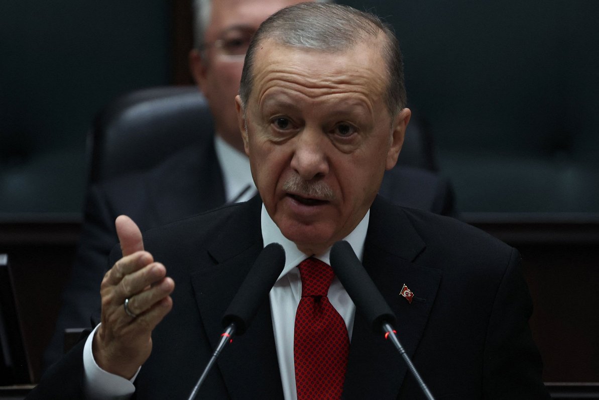 urcijas prezidents Redžeps Tajips Erdogans. 
