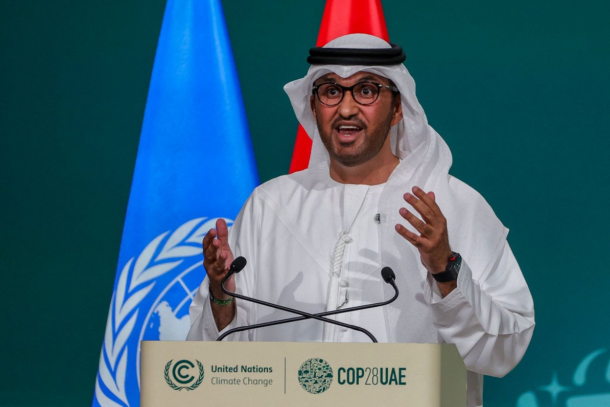 ANO klimata konferences COP28 prezidents Sultans al Džabers