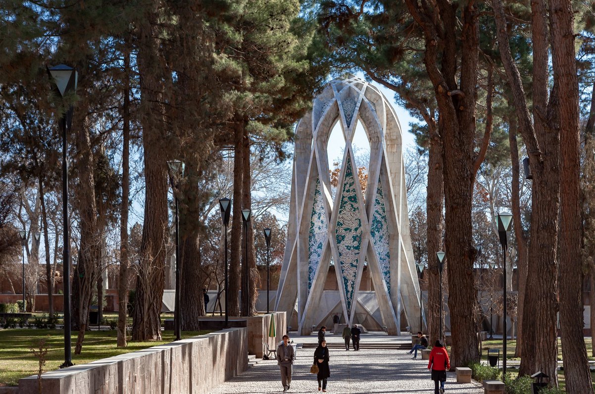Omāra Haijama mauzolejs Nišapurā Irānā.