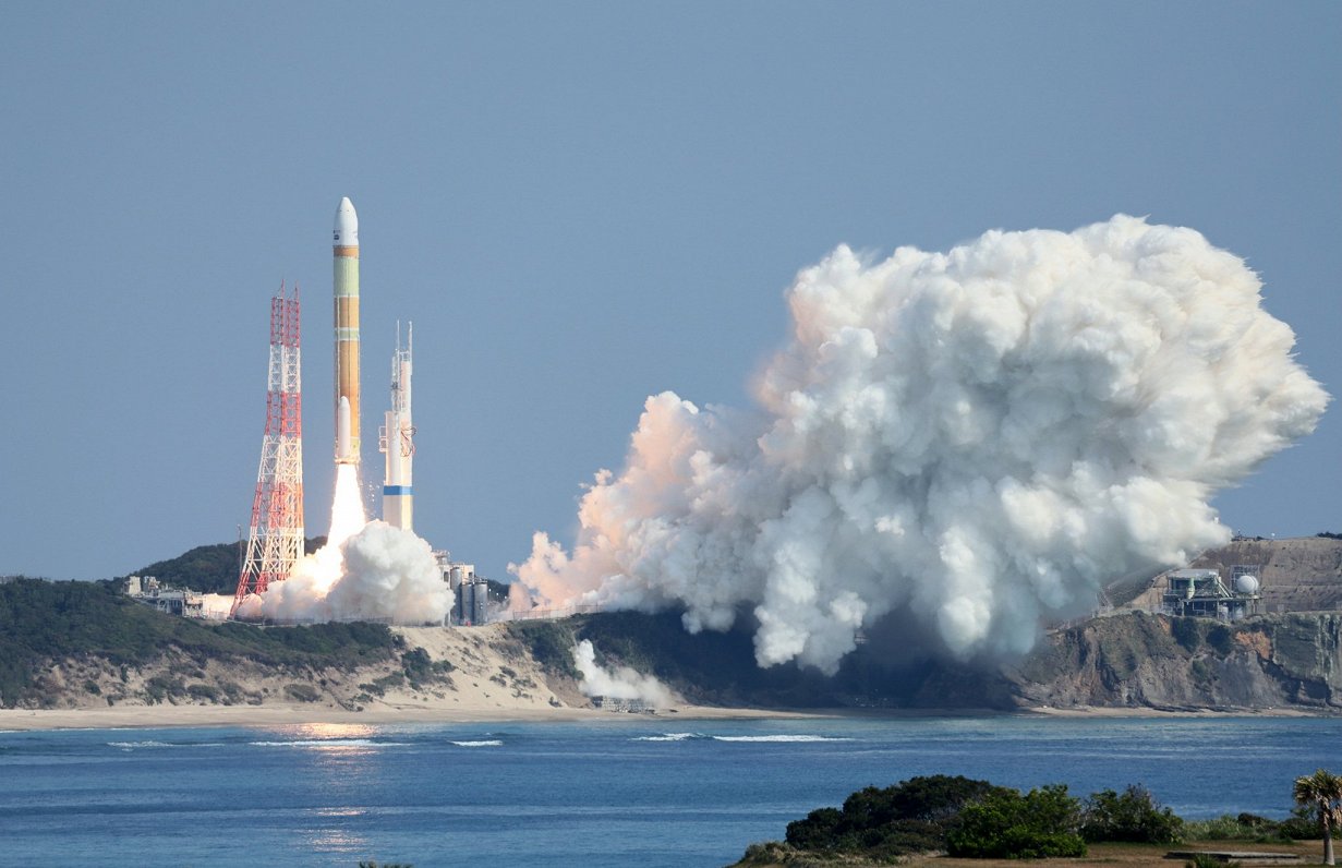 Japānas H3 raķetes palaišana. 2023. gada marts.