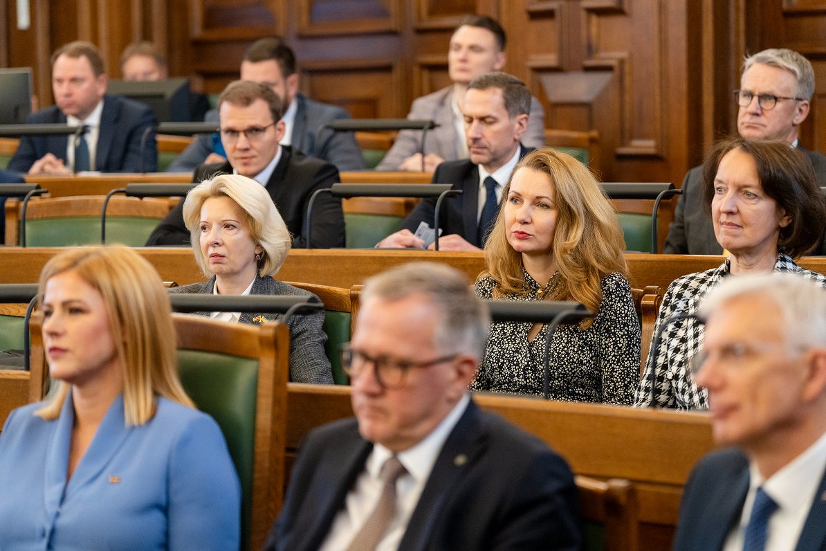 December 9, 2023 Saeima budget sitting
