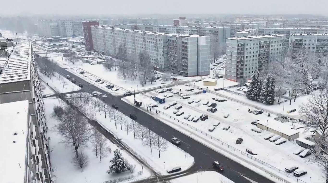 Sniegotas ielas Rīgā