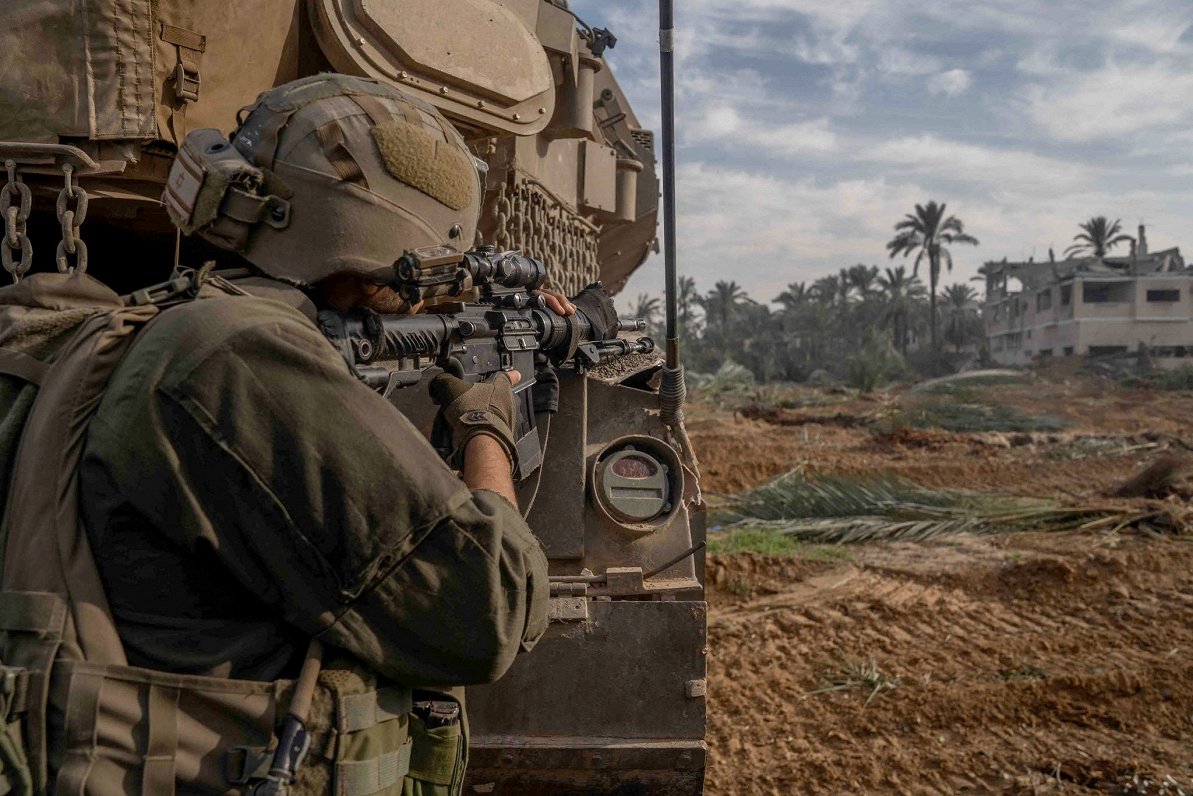 Izraēlas karavīrs Gazas joslā, 14.12.2023