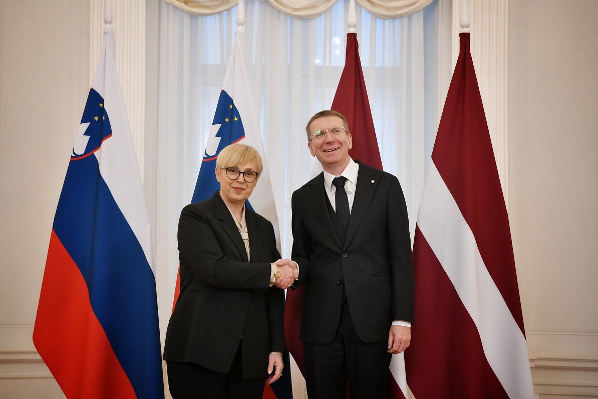 Slovēnijas Republikas prezidentes Natašas Pircas Musaras oficiālā vizīte Latvijā.