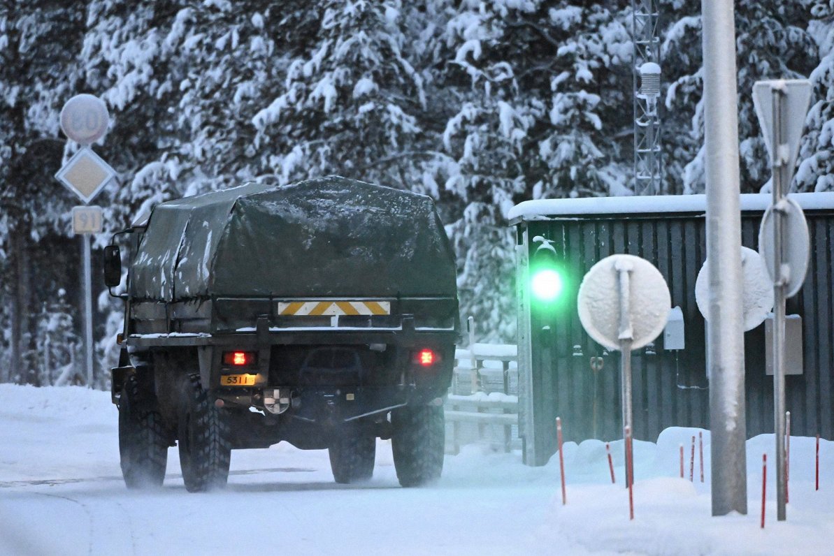 Somijas armijas bāze valsts ziemeļos