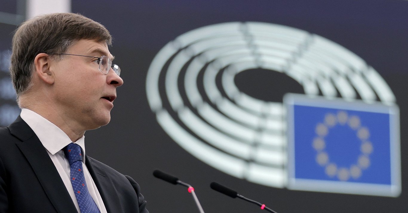 Eiropas Savienības tirdzniecības komisārs Valdis Dombrovskis