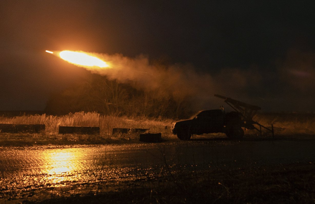 Raķetes palaišana Doneckas reģionā