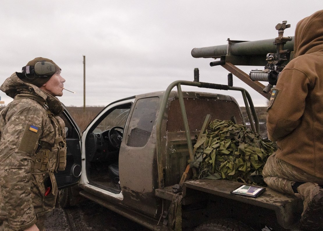 Ukrainas armijas teritoriālās aizsardzības vienība Doneckas reģionā