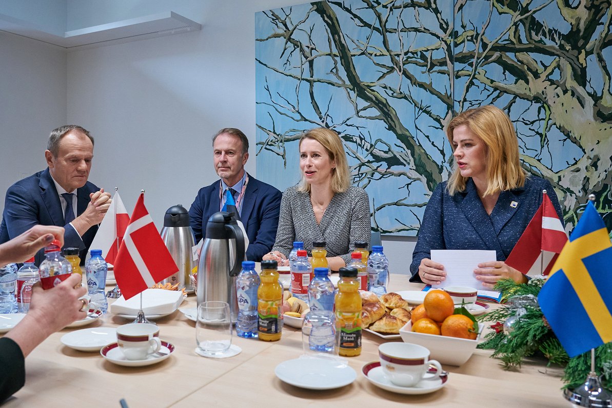 Ministru prezidente Evika Siliņa vada premjeru tikšanos pirms ES līderu samita