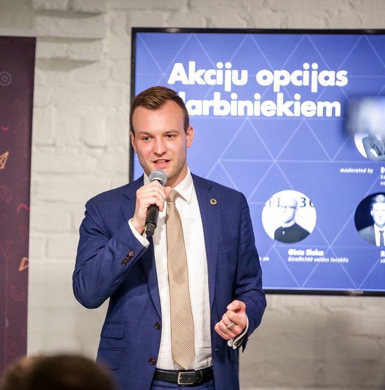 Reinis Znotiņš, Executive Director at the Latvian Blockchain Association