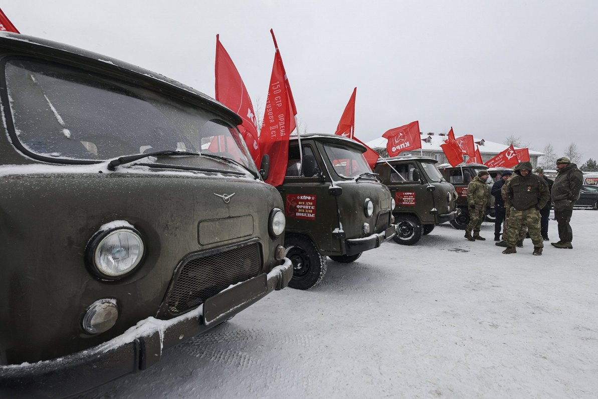 Palīdzības konvojs Krievijas armijai, Krievijā, 04.12.2023